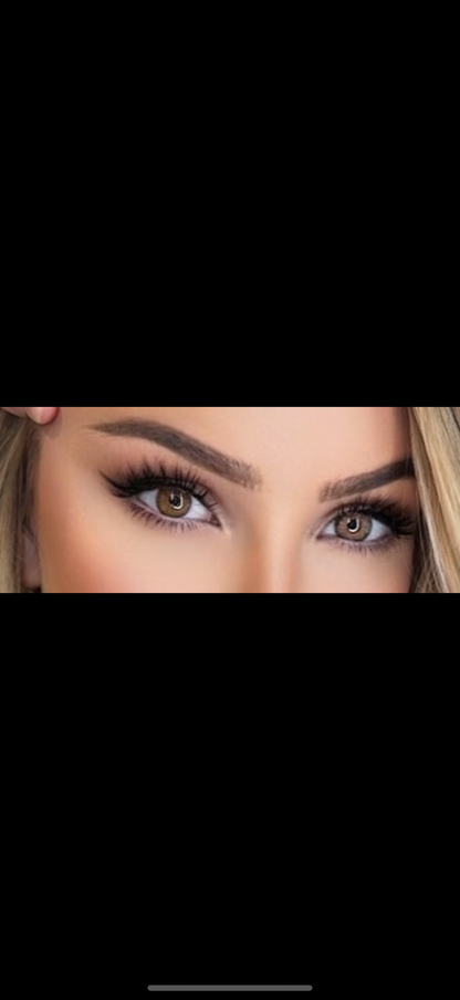 NAYA LENSES- Inaya Brown- Annuelles CERTIFIÉES CE