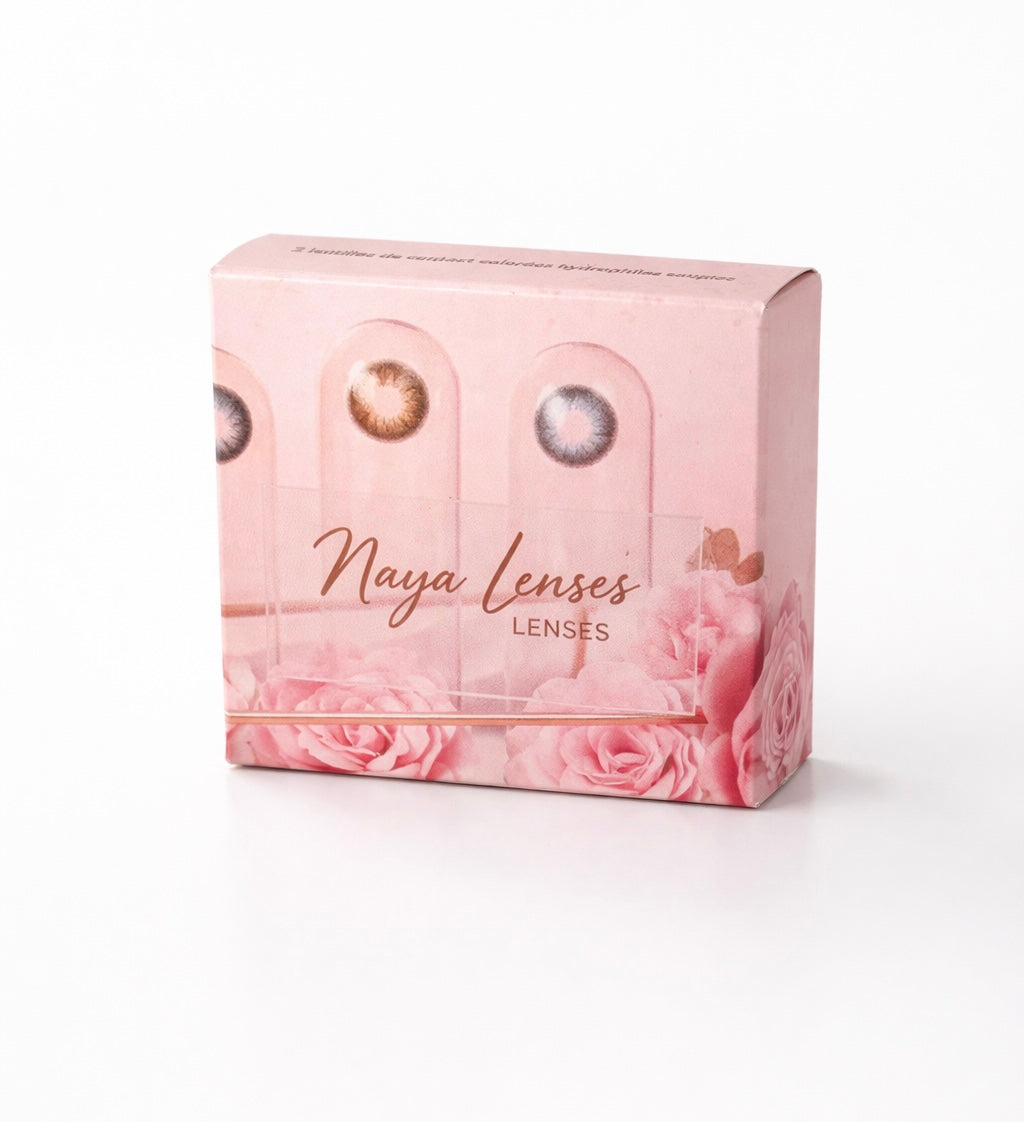 NAYA LENSES- Nayla Blue-Anuelles CERTIFIÉES CE